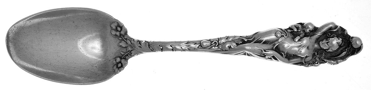 Love Disarmed (Sterling, 1899) Teaspoon by Reed & Barton-1