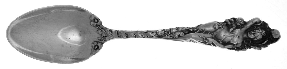 Love Disarmed (Sterling, 1899) Teaspoon by Reed & Barton-1