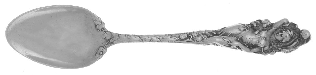 Love Disarmed (Sterling, 1899) Youth Spoon by Reed & Barton-1
