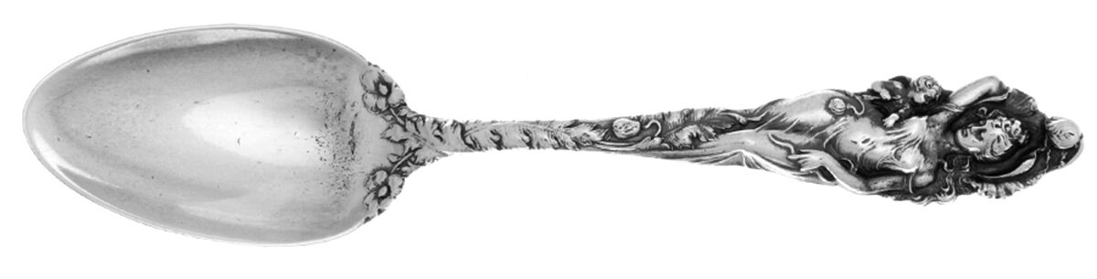 Love Disarmed (Sterling, 1899) Teaspoon by Reed & Barton-1