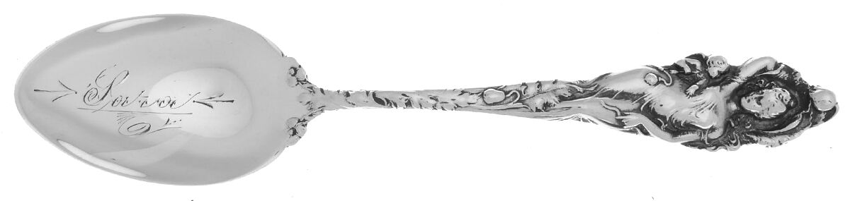 Love Disarmed (Sterling, 1899) Five O'Clock Spoon by Reed & Barton-1