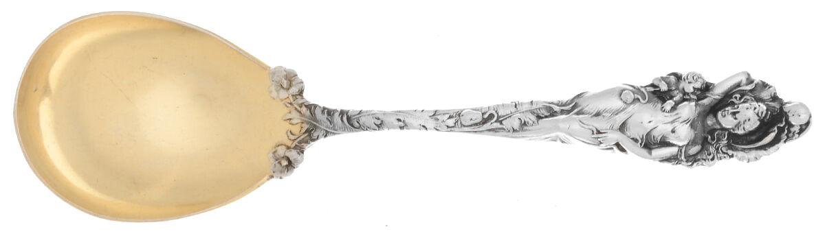 Love Disarmed (Sterling, 1899) Sugar Spoon by Reed & Barton-1