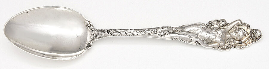 Love Disarmed (Sterling, 1899) Spoon-Dessert/Oval Soup by Reed & Barton-1