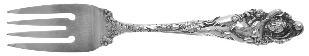 Love Disarmed (Sterling, 1899) Individual Solid Fish Fork by Reed & Barton-1
