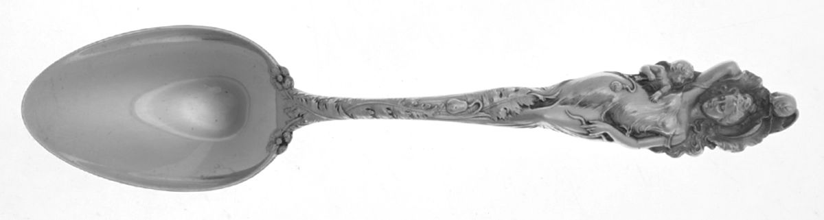 Love Disarmed (Sterling, 1899) Spoon-Dessert/Oval Soup by Reed & Barton-1