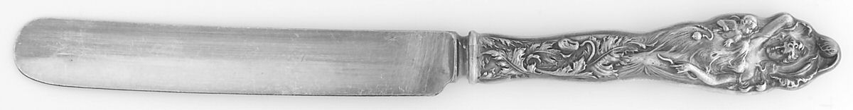 Love Disarmed (Sterling, 1899) Blunt Hollow Knife with Bolster by Reed & Barton-1