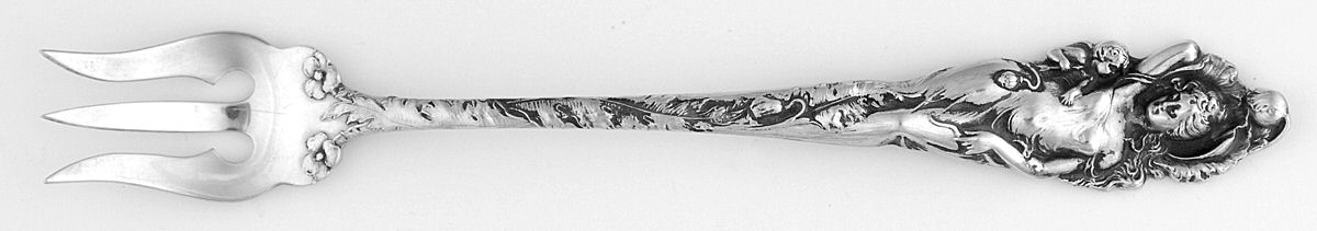 Love Disarmed (Sterling, 1899) Oyster Fork by Reed & Barton-1