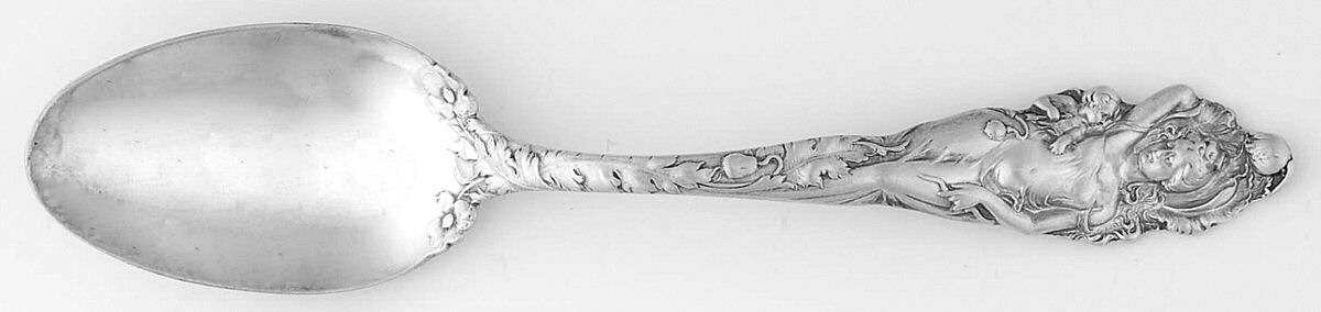 Love Disarmed (Sterling, 1899) Teaspoon by Reed & Barton-1