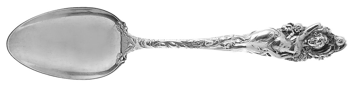 Love Disarmed (Sterling, 1899) Tablespoon (Serving Spoon) by Reed & Barton-1