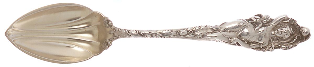 Love Disarmed (Sterling, 1899) Orange Spoon by Reed & Barton-1