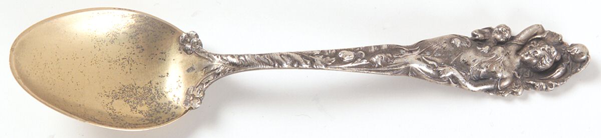 Love Disarmed (Sterling, 1899) Demitasse Spoon by Reed & Barton-1