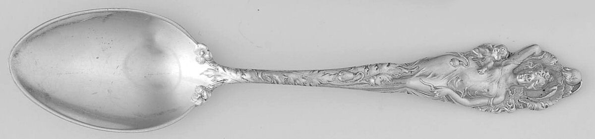 Love Disarmed (Sterling, 1899) Five O'Clock Teaspoon by Reed & Barton-1