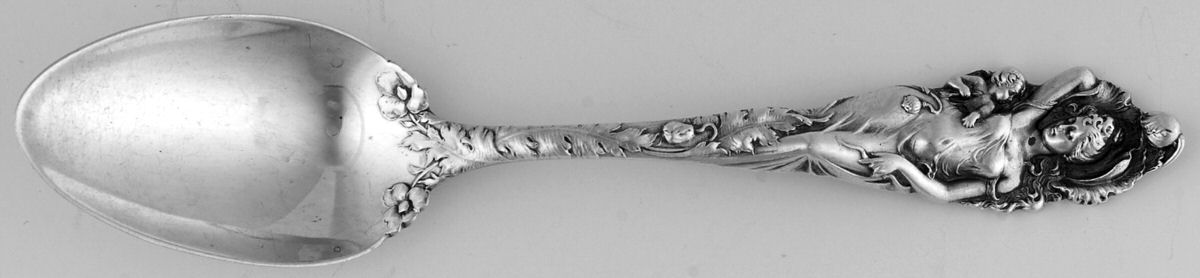 Love Disarmed (Sterling, 1899) Teaspoon by Reed & Barton-1