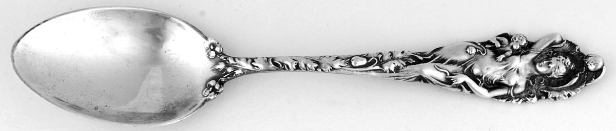 Love Disarmed (Sterling, 1899) Five O'Clock Spoon by Reed & Barton-1