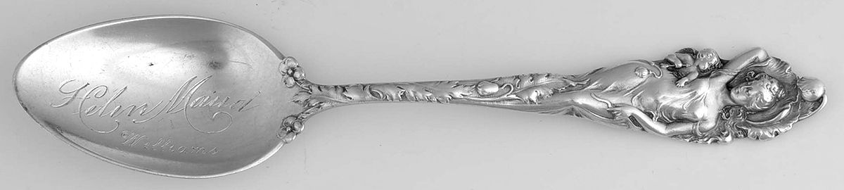 Love Disarmed (Sterling, 1899) Five O'Clock Spoon by Reed & Barton-1
