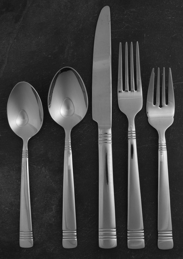 Longwood II-Longwood (Stainless) 40 Piece Estate Set by Reed & Barton-1