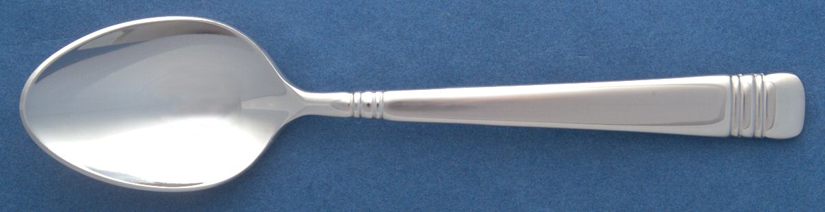 Longwood II-Longwood (Stainless) Place/Oval Soup Spoon by Reed & Barton-1