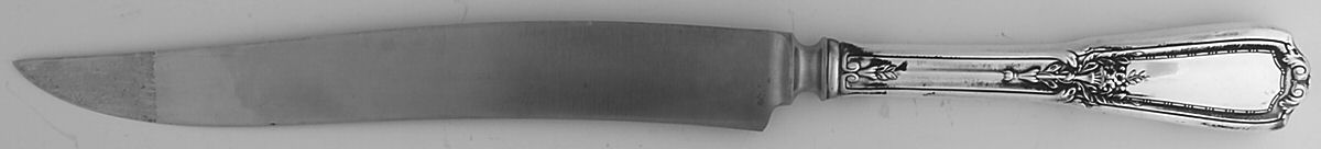 Louis XVI (Silverplate, 1926) Large Stainless Blade Roast Carving Knife by Reed & Barton-1