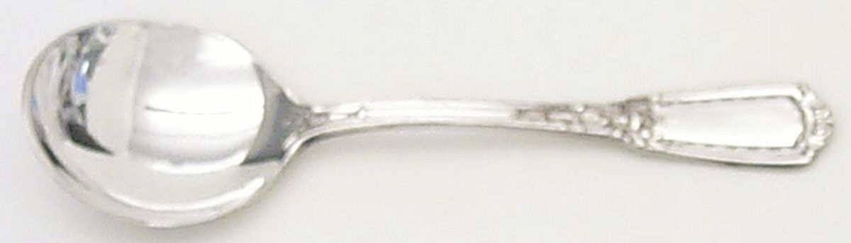 Louis XVI (Silverplate, 1926) Round Bowl Soup Spoon (Bouillon) by Reed & Barton-1