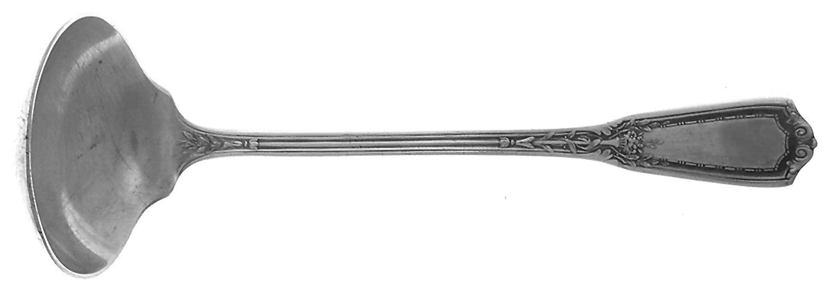 Louis XVI (Silverplate, 1926) Solid Piece Cream Ladle by Reed & Barton-1