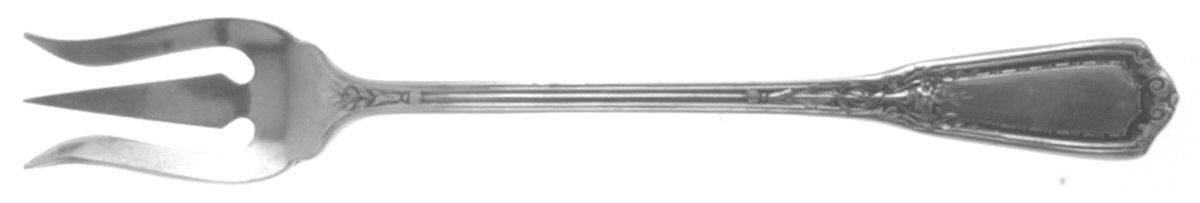 Louis XVI (Silverplate, 1926) Short Handle Pickle/Olive Fork by Reed & Barton-1