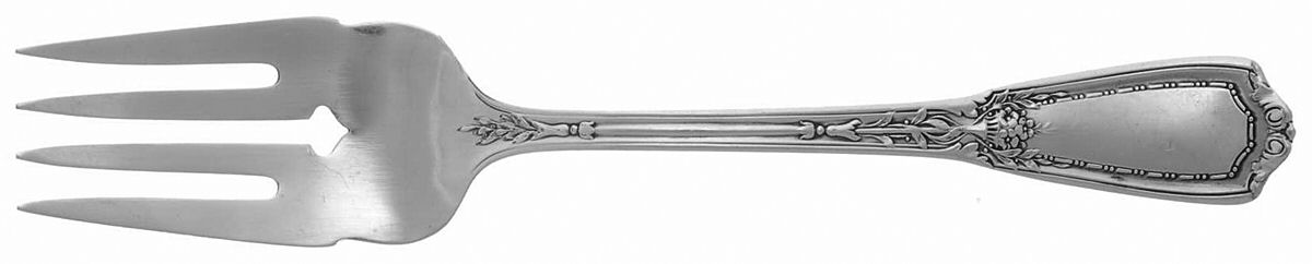 Louis XVI (Silverplate, 1926) Dessert Fork by Reed & Barton-1