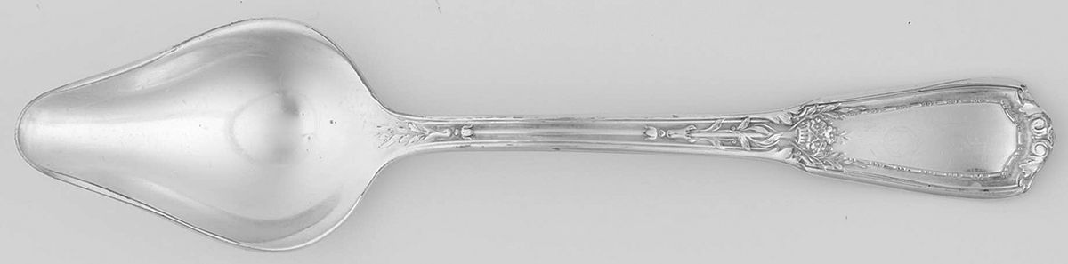 Louis XVI (Silverplate, 1926) Fruit/Orange Spoon by Reed & Barton-1