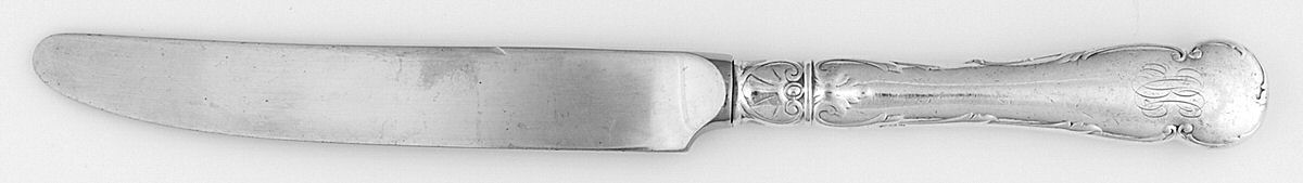 Luxembourg (Sterling, 1890, No Monograms) New French Hollow Knife by Reed & Barton-1