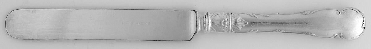 Luxenbourg (Silverplate, 1889) Blunt Hollow Knife with Bolster by Reed & Barton-1