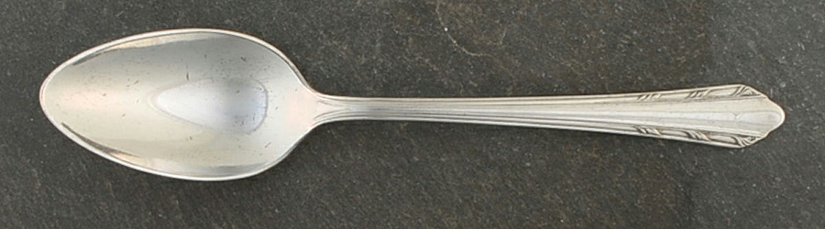 Madamoiselle (Silverplate) Place/Oval Soup Spoon by Reed & Barton-1
