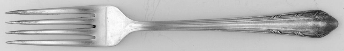 Madamoiselle (Silverplate) Fork by Reed & Barton-1