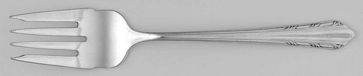 Madamoiselle (Silverplate) Individual Salad Fork by Reed & Barton-1