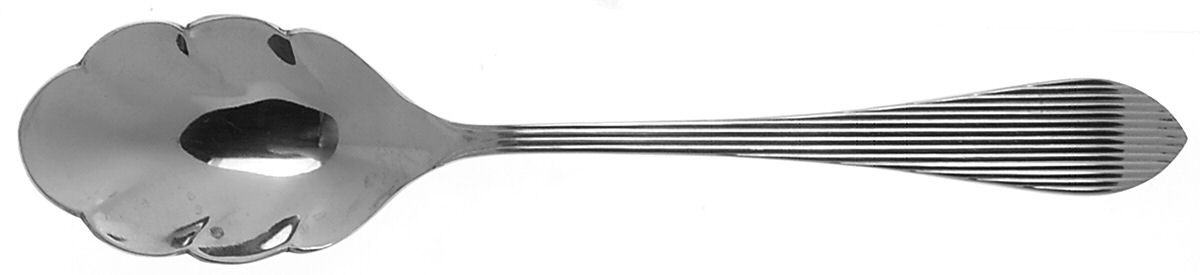 Madelaine (Stainless) Sugar Shell Spoon by Reed & Barton-1