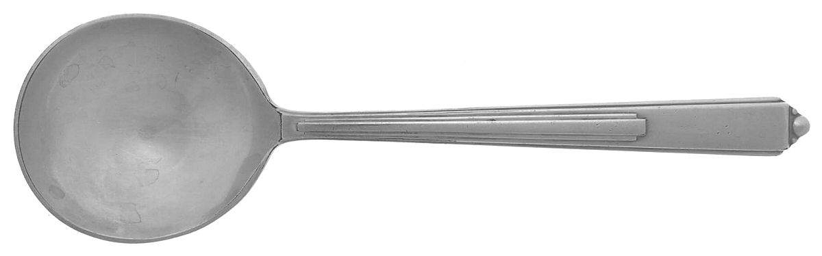 Maid of Honor (Silverplate, 1935) Round Bowl Soup Spoon (Cream Soup) by Reed & Barton-1