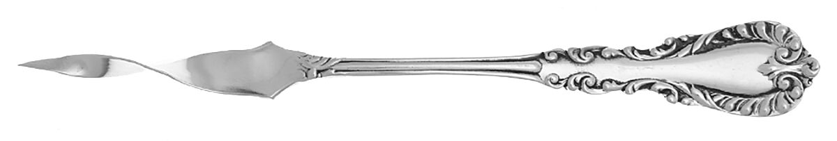 Majestic (Sterling, 1894) Butter Pick with One Twisted Tine HC by Reed & Barton-1