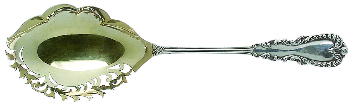 Majestic (Sterling, 1894) Macaroni Serving Spoon by Reed & Barton-1