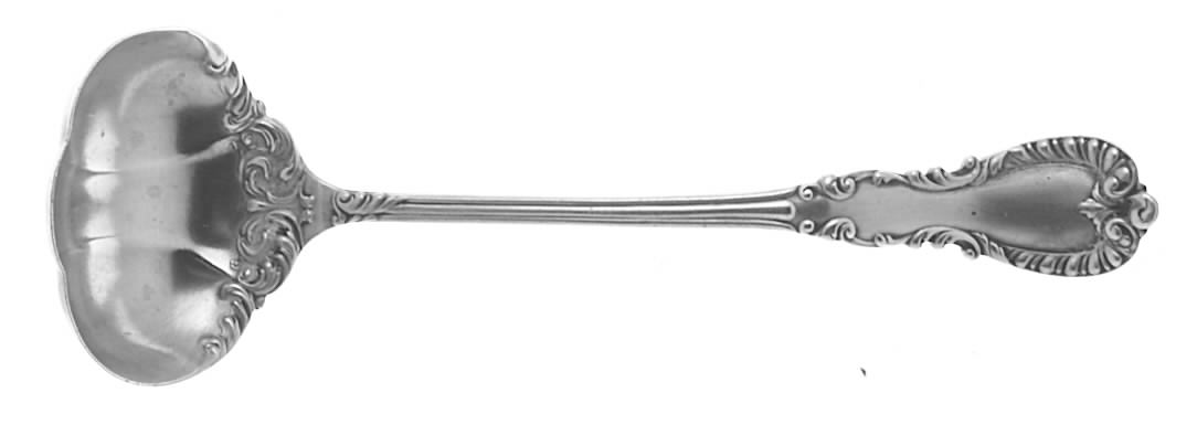 Majestic (Sterling, 1894) Solid Piece Cream Ladle by Reed & Barton-1