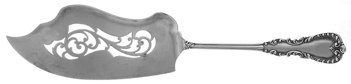 Majestic (Sterling, 1894) Large Solid Fish Serving Knife by Reed & Barton-1