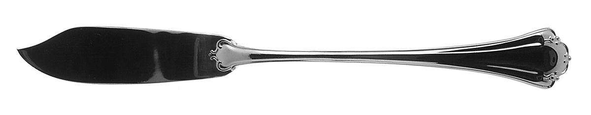 Mandolin (Stainless) Flat Handle Master Butter Knife by Reed & Barton-1