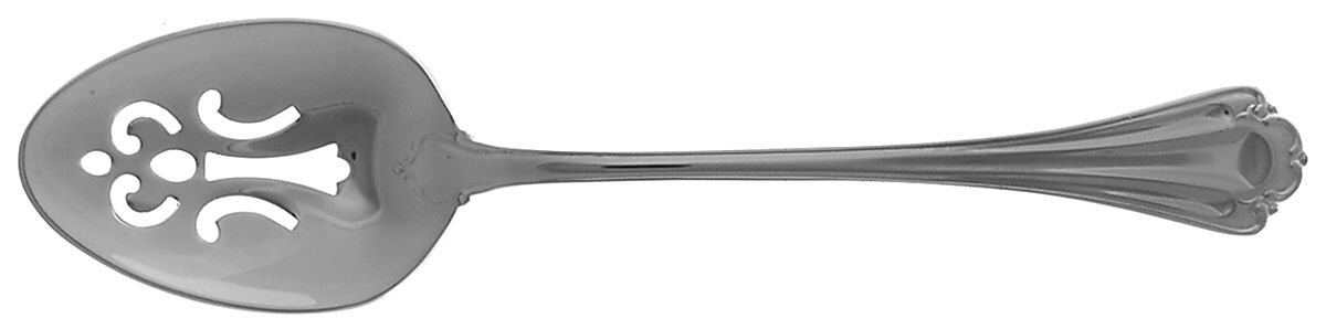 Mandolin (Stainless) Pierced Tablespoon (Serving Spoon) by Reed & Barton-1