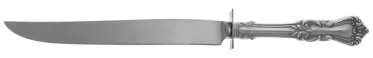 Marlborough (Sterling, 1906, No Monos) Carving Knife Small with Stainless Blade HC by Reed & Barton-1