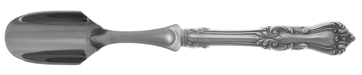 Marlborough (Sterling, 1906, No Monos) Cheese Scoop with Stainless Scoop HC by Reed & Barton-1