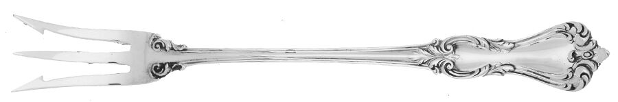 Marlborough (Sterling, 1906, No Monos) Old Style Pickle Fork by Reed & Barton-1