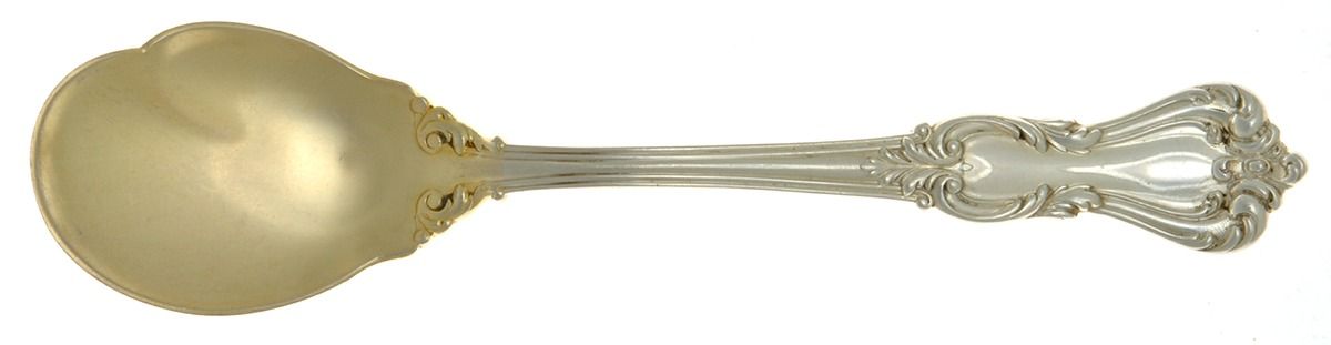 Marlborough (Sterling, 1906, No Monos) Ice Cream Spoon Individual by Reed & Barton-1