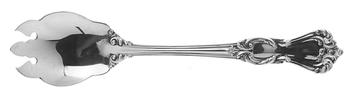 Marlborough (Sterling, 1906, No Monos) Ice Cream Fork by Reed & Barton-1