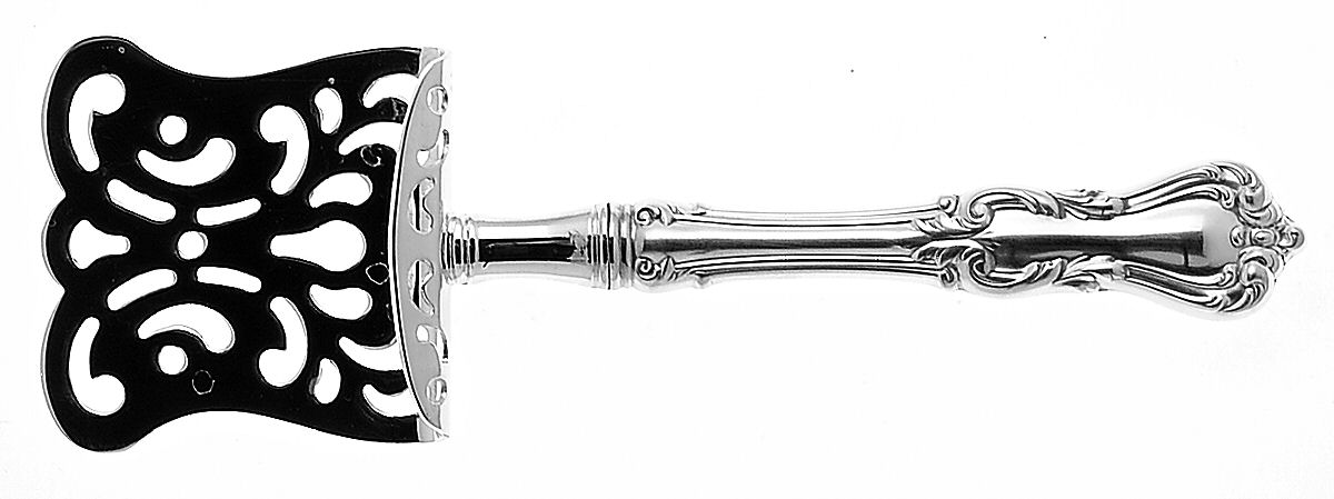 Marlborough (Sterling, 1906, No Monos) Petite Fours Server with Silverplate Hood by Reed & Barton-1