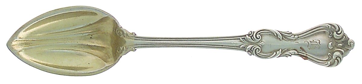 Marlborough (Sterling, 1906, No Monos) Fruit/Orange Spoon by Reed & Barton-1