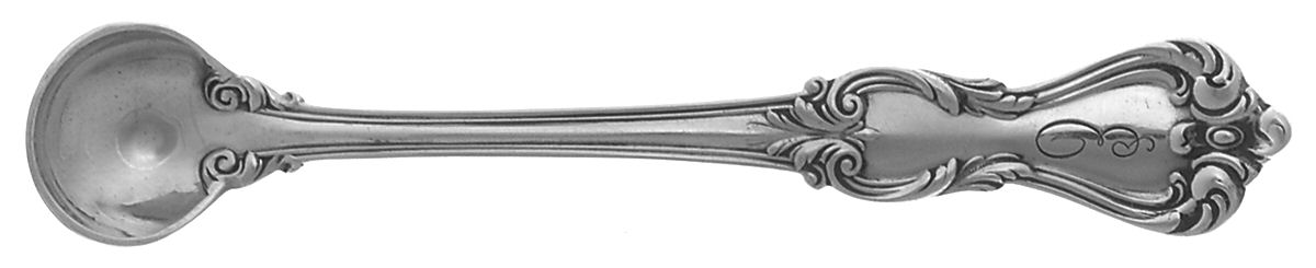 Marlborough (Sterling, 1906, No Monos) Mustard Spoon by Reed & Barton-1