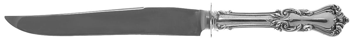 Marlborough (Sterling, 1906, No Monos) Small Steak Carving Knife with Stainless Blade by Reed & Barton-1