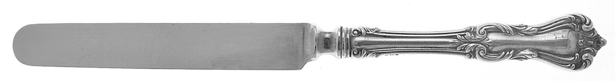 Marlborough (Sterling, 1906, No Monos) Breakfast Knife with Silverplate Blade by Reed & Barton-1
